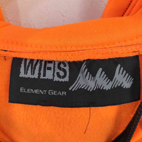 WFS ELEMENT GEAR 裏地フリース リアルツリーデザイン ジップアップフーディ メンズ