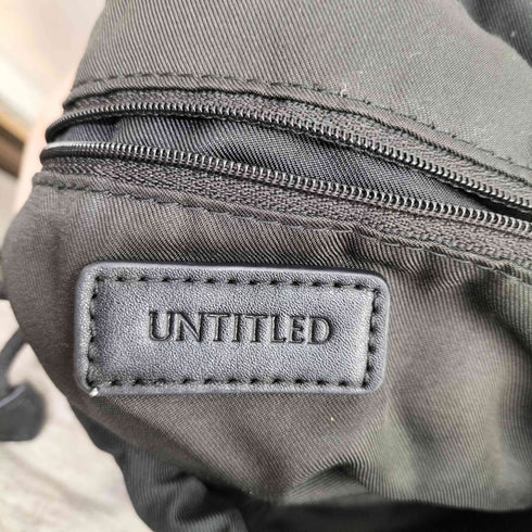 アンタイトル UNTITLED パイソン柄 ポーチ付き クリアトートバッグ レディース