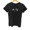 アルマーニエクスチェンジ ARMANI EXCHANGE スパンコールロゴ 半袖クルーネックTシャツ レディース import:S