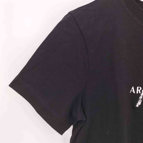 アルマーニエクスチェンジ ARMANI EXCHANGE スパンコールロゴ 半袖クルーネックTシャツ レディース import:S