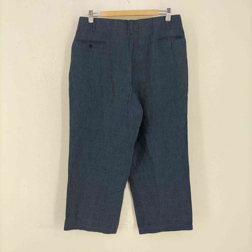 MAXIM'S MADE IN ITALY リネン2タックスラックス OPTI メンズ