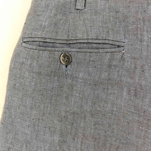 MAXIM'S MADE IN ITALY リネン2タックスラックス OPTI メンズ