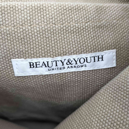 ビューティーアンドユースユナイテッドアローズ BEAUTY & YOUTH UNITED ARROWS キャンバスハンドバッグ レディース