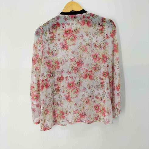 チェスティ Chesty 花柄シアーL/Sブラウス レディース JPN:1