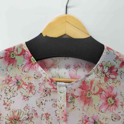 チェスティ Chesty 花柄シアーL/Sブラウス レディース JPN:1