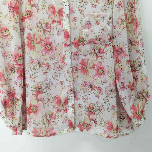 チェスティ Chesty 花柄シアーL/Sブラウス レディース JPN:1