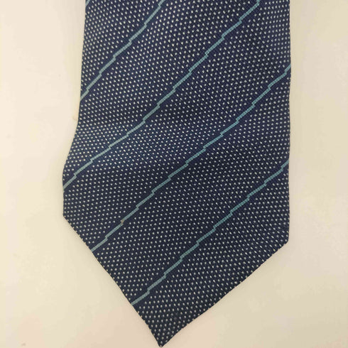 アルマーニコレツィオーニ ARMANI COLLEZIONI シルク ストライプ ドット ネクタイ メンズ