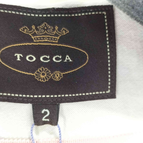 トッカ TOCCA ベルテッドノーカラーラペルコート レディース JPN:2