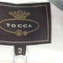 トッカ TOCCA ベルテッドノーカラーラペルコート レディース JPN:2