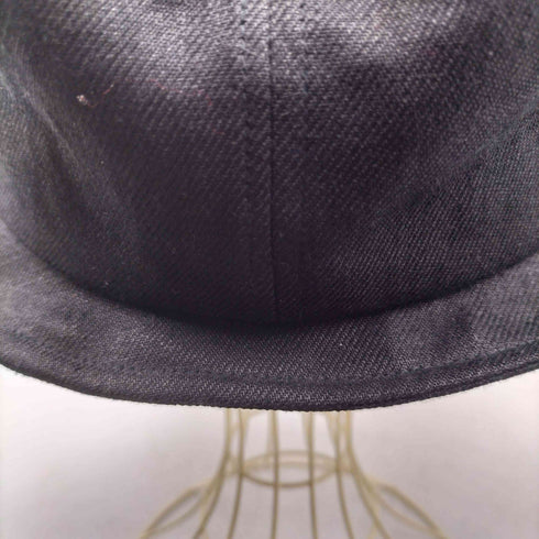 DjangoAtour Safilin black heavylinen chevalier hat ヘビー リネン シュバリエ ハット 1/25 サフィラン社 メンズ 2