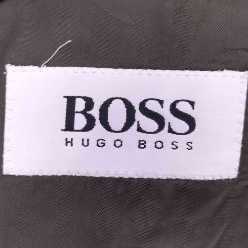 ヒューゴボス HUGO BOSS ピークドラペル ダブルブレスト テーラードジャケット メンズ
