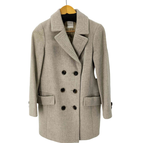 BCBG}ダブルチェスターコート レディース