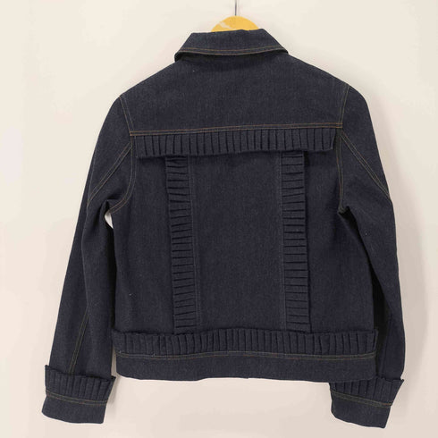 WHOLE9YARDS フリンジデザイン インディゴデニムジャケット レディース JPN:M