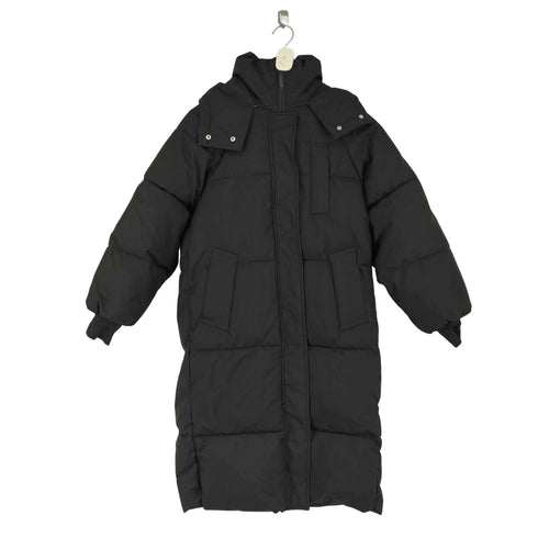 DYG 中綿フーデットロングコート レディース JPN:M