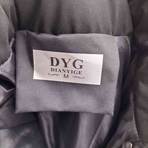 DYG 中綿フーデットロングコート レディース JPN:M