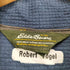 エディーバウアー Eddie Bauer ロゴ刺繍ハーフジップワッフルカットソー メンズ JPN:L