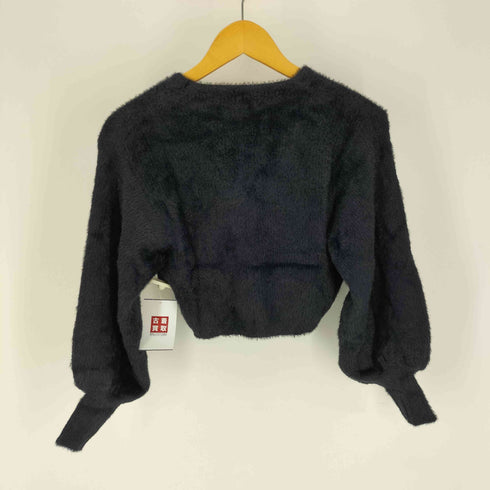 ルエレ Louere パフスリーブショートニットカーディガン レディース JPN:M