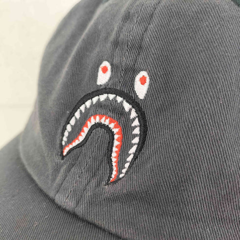 アベイシングエイプ A BATHING APE SHARK PANEL CAP メンズ FREE