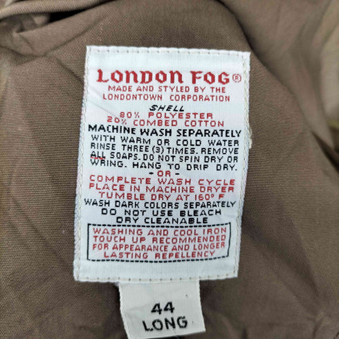 ロンドンフォグ LONDON FOG トレンチコート メンズ 44LONG