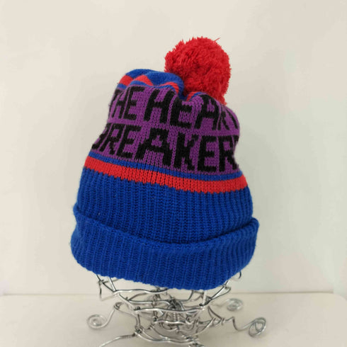 ベドウィンアンドザハートブレイカーズ BEDWIN&THE HEARTBREAKERS ロゴデザイン ボンボンニット帽 レディース
