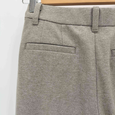 ユニクロ UNIQLO ブラッシュドジャージータックワイドパンツ レディース JPN:S