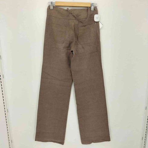 QL2 QUELLEDUE リネンワイドパンツ イタリア製 レディース EUR:40-42