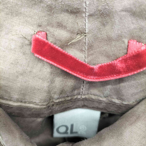 QL2 QUELLEDUE リネンワイドパンツ イタリア製 レディース EUR:40-42