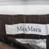 マックスマーラ MAX MARA ウールストライプタックパンツ 白タグ イタリア製 レディース JPN:40