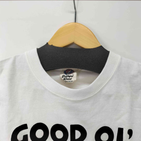 グレイトフルデッド GRATEFUL DEAD フロッキープリントL/Sカットソー テディベア メンズ JPN:M