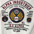 アルファインダストリーズ ALPHA INDUSTRIES ヘリンボーンバックプリントTシャツ メンズ JPN:M