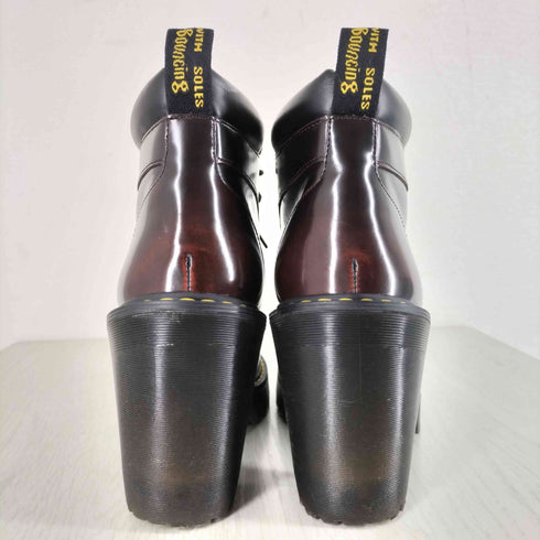 ドクターマーチン Dr.Martens AVERIL LEATHER HEELED ANKLE BOOTS Cherry Red レディース UK:5