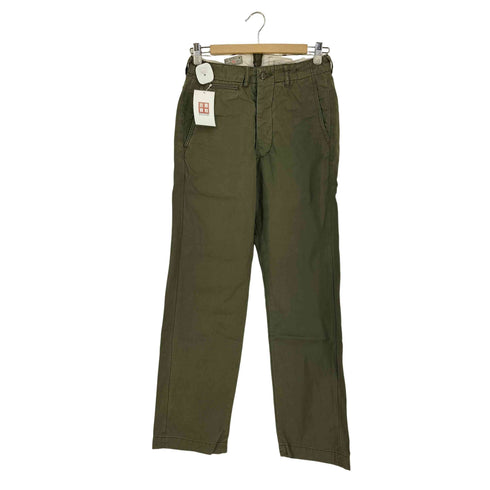 バズリクソンズ BUZZ RICKSONS 別注 41 KHAKI ARMY CHINO ボタンフライチノパンツ メンズ W28