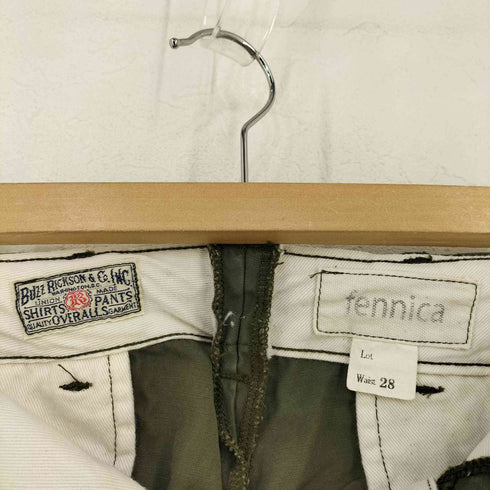 バズリクソンズ BUZZ RICKSONS 別注 41 KHAKI ARMY CHINO ボタンフライチノパンツ メンズ W28