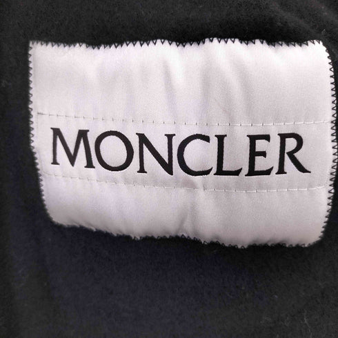 モンクレール MONCLER ウール ロゴマフラー メンズ