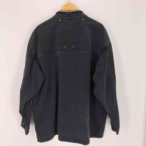 ゲス GUESS 80~90S レザーカラーカバーオール メンズ JPN:XL