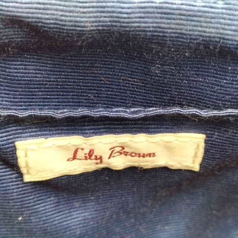 リリーブラウン Lily Brown フリンジスクエアバッグ レディース