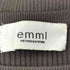 エミ emmi クルーネックニットボディスーツ セット レディース ONE SIZE