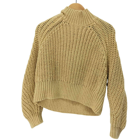 エイチアンドエム H&M ローゲージクロップドハイハイネックセーター レディース JPN:M