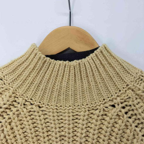 エイチアンドエム H&M ローゲージクロップドハイハイネックセーター レディース JPN:M