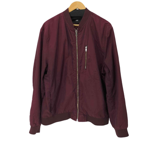 エイチアンドエム H&M オーバーサイズジップアップブルゾン メンズ JPN:L