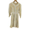 ヴァレンティノ Valentino ecru long sleeve dress with lace panels レディース EUR:38