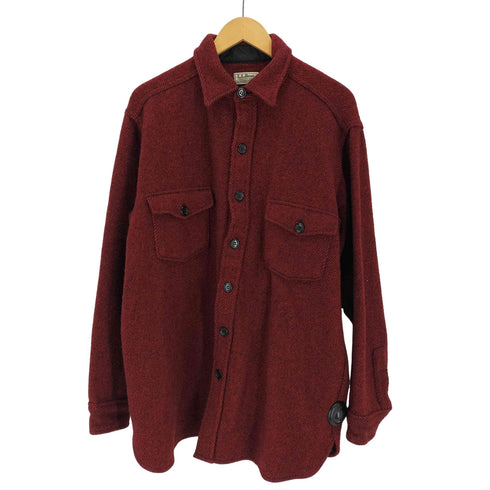 エルエルビーン L.L.Bean USA製 northwoods shirt ウールシャツ メンズ JPN:XL