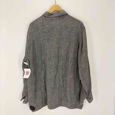 アルテリア ULTERIOR 21SS LINEN HAKEME TWEED COVERALL JACKET メンズ