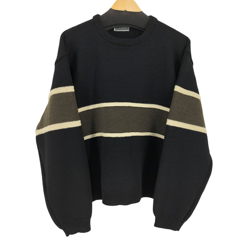 POSH 80-90s MADE IN JAPAN イングランド製ウール ボーダーニット メンズ ONE SIZE