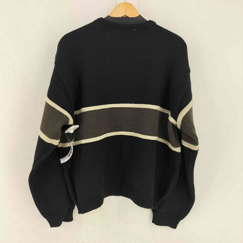 POSH 80-90s MADE IN JAPAN イングランド製ウール ボーダーニット メンズ ONE SIZE
