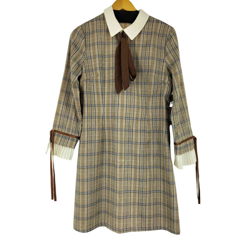 チェックワンピース レディース JPN:XL