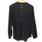エキプモンフェム EQUIPMENT FEMME 総シルク バンドカラーシャツ Henri Silk Top レディース import:S