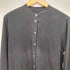 エキプモンフェム EQUIPMENT FEMME 総シルク バンドカラーシャツ Henri Silk Top レディース import:S