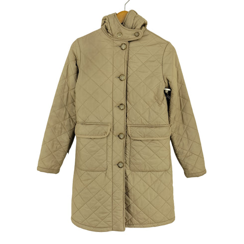 マッキントッシュ Mackintosh スコットランド製 裏地ボア フーディキルティングコート レディース FR:34