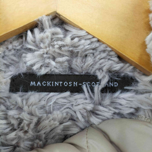 マッキントッシュ Mackintosh スコットランド製 裏地ボア フーディキルティングコート レディース FR:34